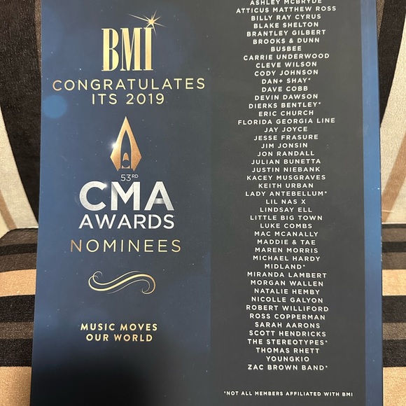 53rd CMA ( Country Music Awards ) Award Program ( 2019 ) - Picture 2 of 9
